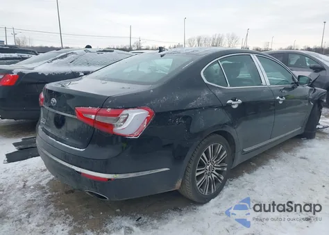 2015 Kia Cadenza Premium из США, поврежденный, VIN KNALN4D77F5176808